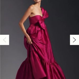 Anthropologie (Natsu) pink bow dress